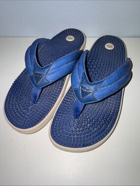 Kenkoh Acupressure Massage Sandals Reflexology-Style Flip Flop Size 9